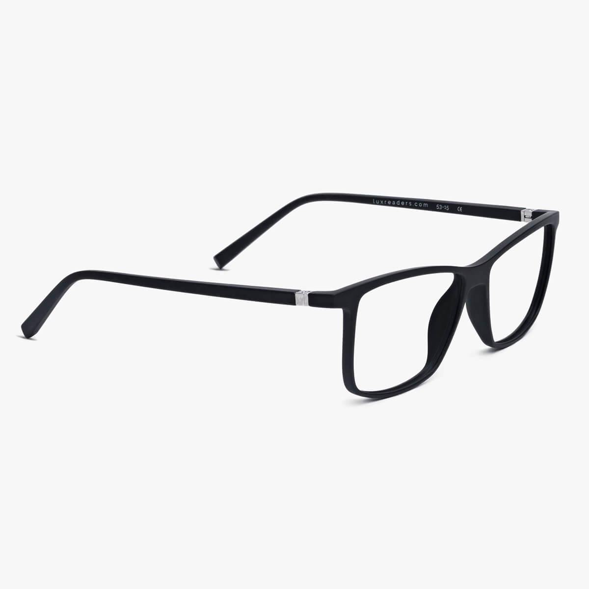 Men's København Black glasses with sleek black frame