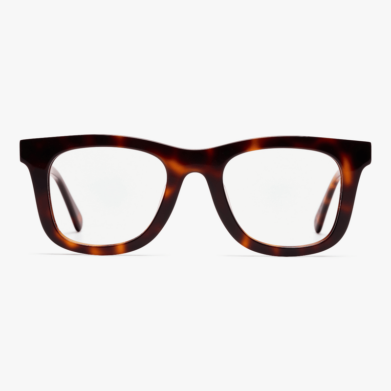 Men's Samsø Light Turtle square tortoiseshell glasses