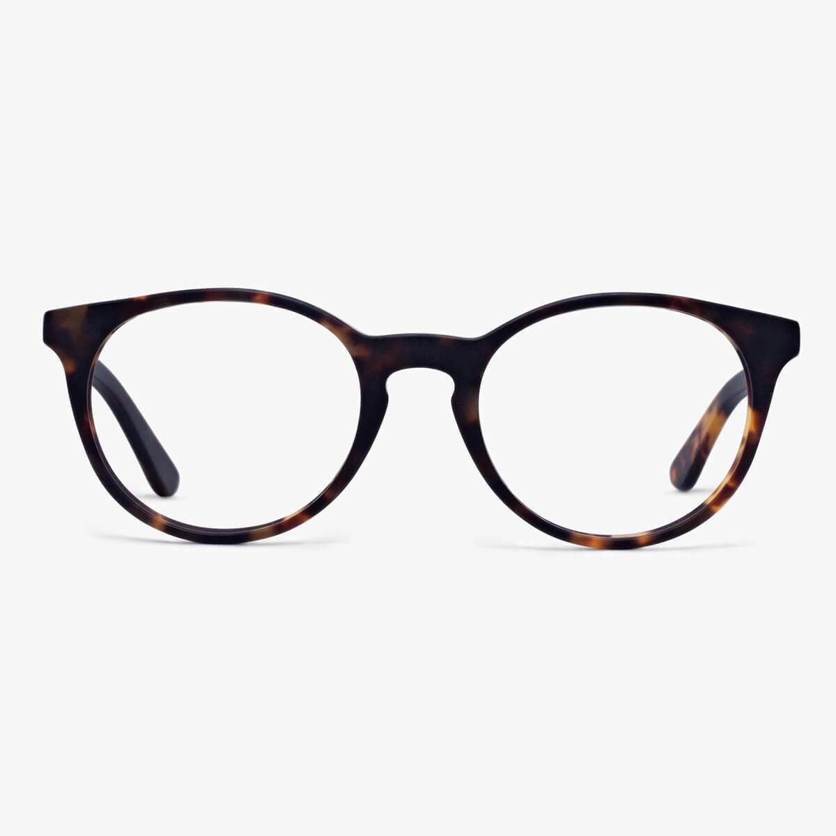 Örebro Dark Turtle round tortoiseshell glasses