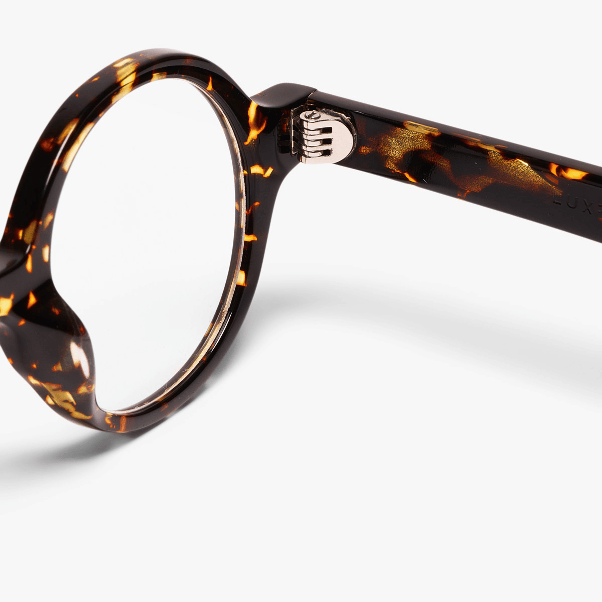 Women's Tórshavn dark turtle eyeglasses with tortoiseshell pattern