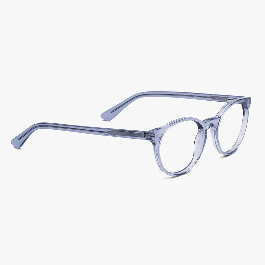 Cole Crystal Grey Lunettes anti-lumière bleue - Luxreaders.fr