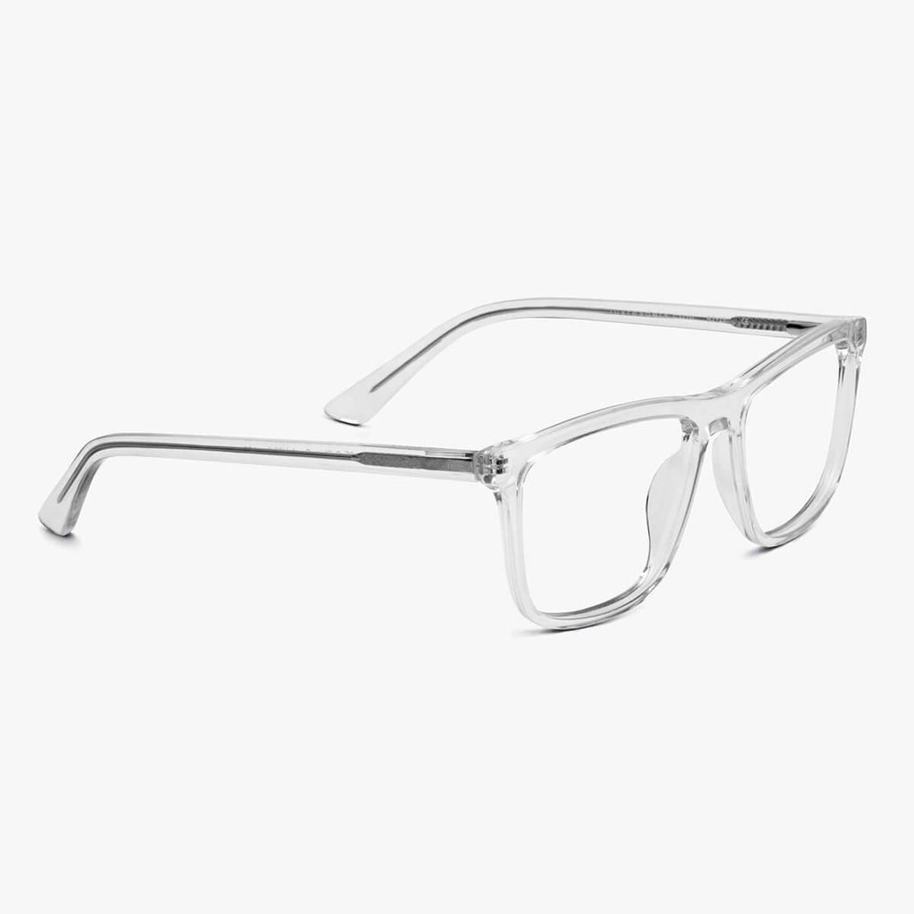 Adams Crystal White Lunettes anti-lumière bleue - Luxreaders.fr