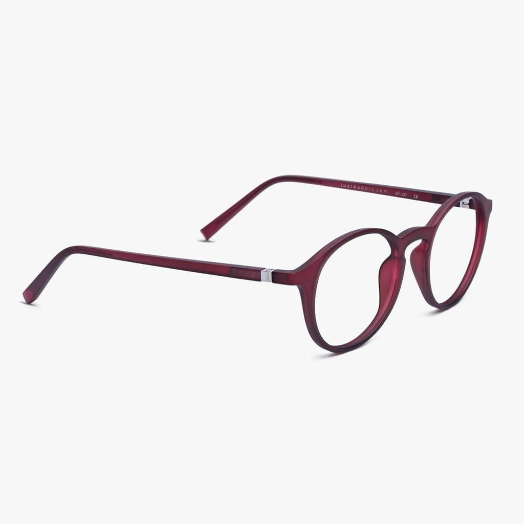 Women's Wood Red Lunettes de lecture - Luxreaders.fr